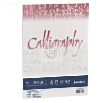 CARTA CALLIGRAPHY MILLERIGHE 200GR A4 BIANCO