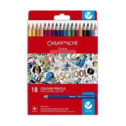 CDA SCHOOL MATITE ACQ. 18 COL CARTONATO