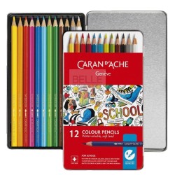 CDA SCHOOL MATITE ACQ. 12 COL METAL.