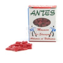 ASTUCCIO MOSAICO IN PLASTICA COL. ROSSO N. 12