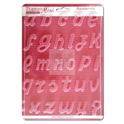 STAMPO PVC MORBIDO F.TO A4 ALFABETO