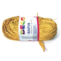 RAFFIA NATURALE GR. 50 GIALLO