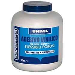 COLLA VINILICA UNIVIL DA KG. 1 SARATOGA