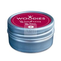 CUSCINETTO INCHIOSTRATO PER TIMBRI WOODIES BORDEAUX 9
