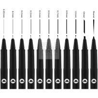 PENNARELLO BLACKLINER MOLOTOW NERO 1.0