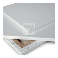 TELA 18X24 ECONOMICA IN COTONE PER PITTURA - GRANA MEDIA TELAIO H 1.8CM