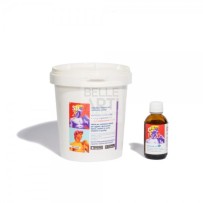 GOMMA SILICONICA BICOMPONENTE SIL-20 DA 1 KG. (1000GR.+50GR.)