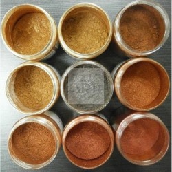 PIGMENTO METALLICO PORPORINA ORO DUCATO GIALLO