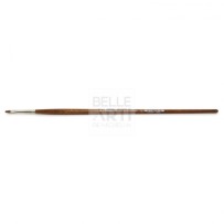 PENNELLO PIATTO S. 410 PELO MARTORA KOLINSKY MAN. LUNGO N. 2