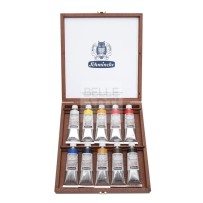 CONFEZIONE DA 10PZ COLORI AD OLIO "MUSSINI" TUBO DA 35ML EXTRA FINE PROFESSIONALI