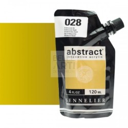 COLORE ACRILICO SERIE ABSTRACT DA 120 ml 028 IRIDESCENTE ORO