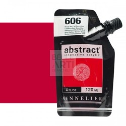 COLORE ACRILICO SERIE ABSTRACT DA 120 ml 606 ROSSO DI CADMIO SCURO IMITAZIONE