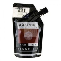 COLORE ACRILICO SERIE ABSTRACT DA 120 ml 211B LUCIDO - TERRA DI SIENA BRUCIATA - Burnt Sienna