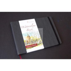 BLOCCO CARTA ACQUERELLO " WATERCOLOR BOOK " A6 LANDSCAPE 200GR 30FG