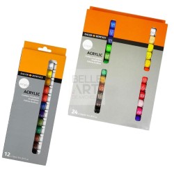 CONFEZIONE COLORI ACRILICI SERIE SIMPLY TUBO DA 12 ML. PZ. 12