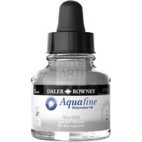 LIQUID WATERCOLOR AQUAFINE SERIES 29.5ML BOTTLE 702 SILVER