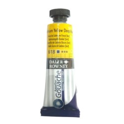 TEMPERA GOUACHE SERIE AQUAFINE TUBO DA 15ML 618 GIALLO DI CADMIO SCURO
