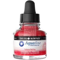 FLYTANDE VATTENFÄRG AQUAFIN SERIES 29,5ML FLASKA 503 KADMIUM RÖD