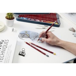 MATITA A PASTELLO SECCO SERIE " PASTEL " DERWENT P510 OLIVE GREEN