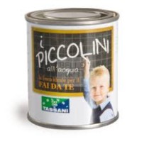 SMALTO ACRILICO ALL'ACQUA TRASPARENTE LUCIDO - LINEA " I PICCOLINI " - 125 ML.