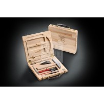 VALIGETTA KIT PER IL MOSAICISTA CON MARTELLINA MANICO DUE PUNTE ACCIAIO