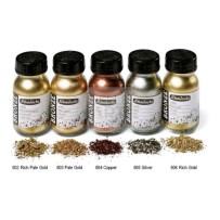 DORATURA " AQUA BRONZI " TONO 814 RAME DA 20ML. IN POLVERE SOLUBILI IN ACQUA SCHMINCKE