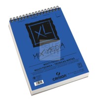 BLOCCO CARTA A SPIRALE PER DISEGNO " XL Mix Media " F.TO A4 - 30 FG. 300 GR.