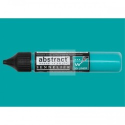 LINER ABSTRACT 341 TURCHESE - ACRILICO A SPESSORE 27 ML